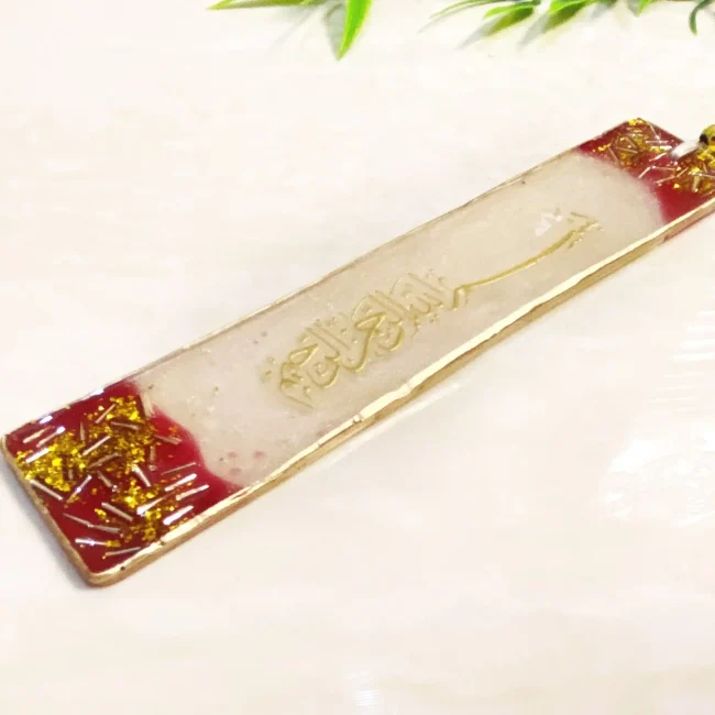 Beautiful Handmade Resin Bookmark