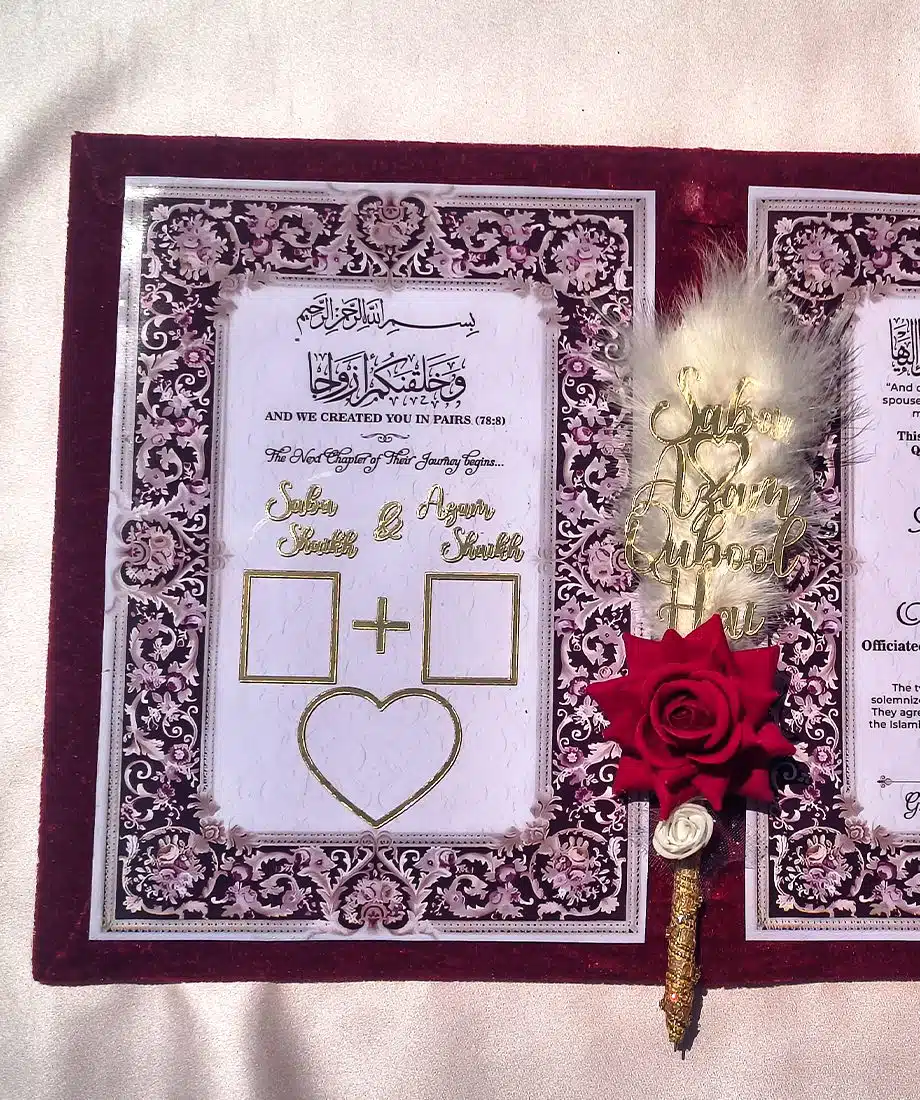 Premium Nikah Booklet - 2