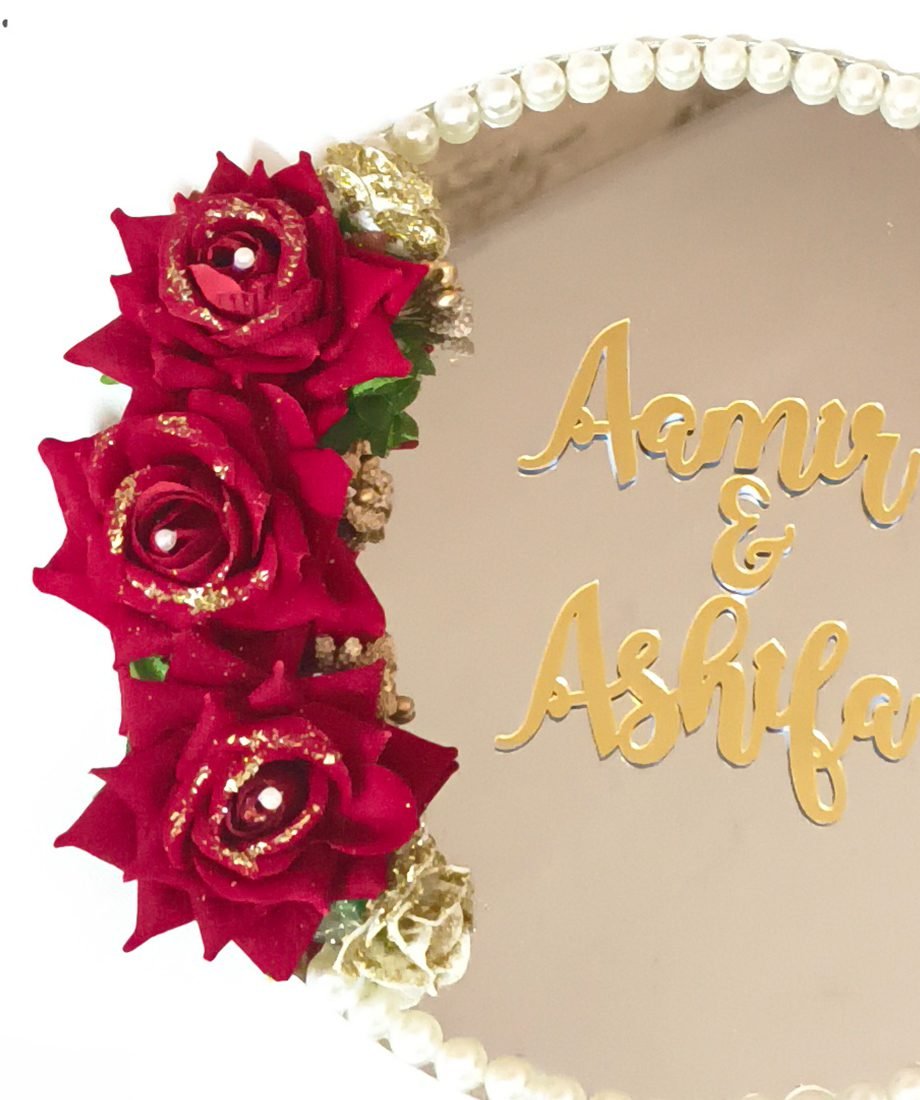 Personalised Nikah Mirror - Image 2