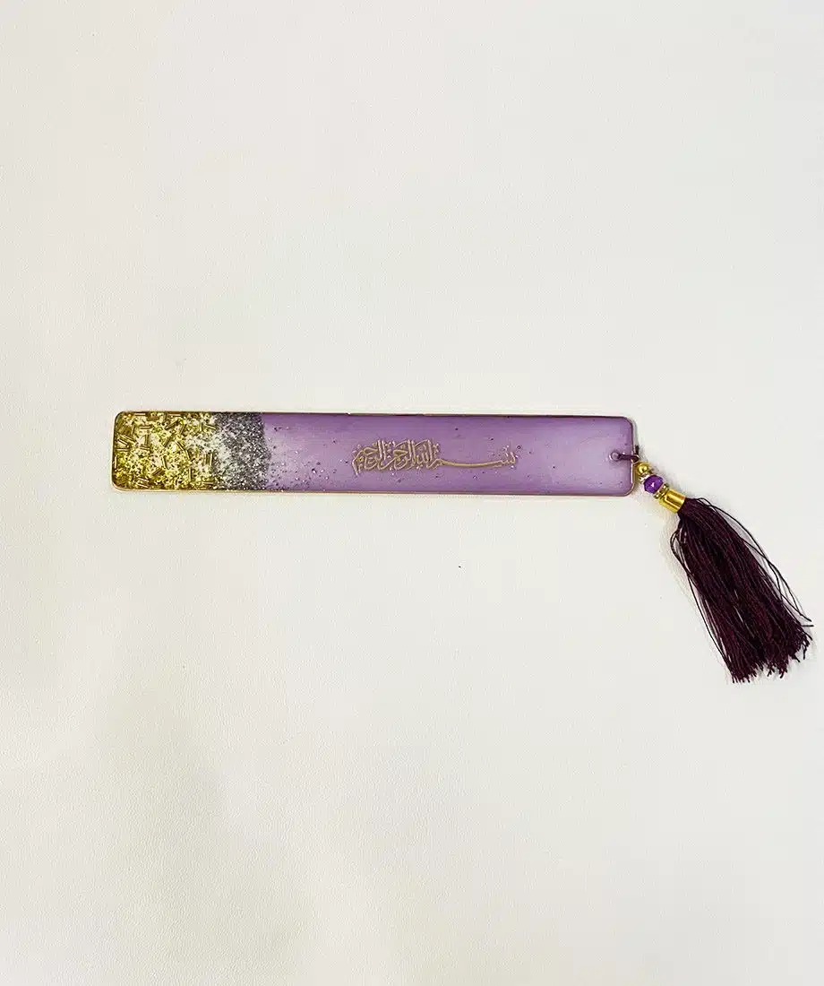 Beautiful resin bookmark - 1