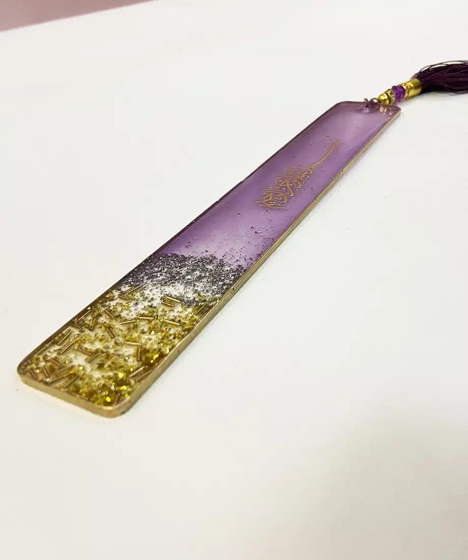 Beautiful resin bookmark - 2