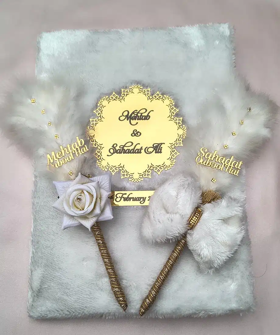 Nikah Booklet (white color) - 1