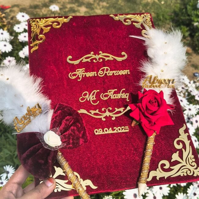 Premium Nikah Booklet