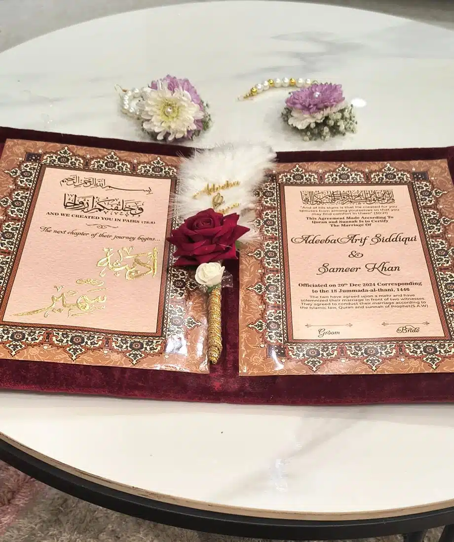 Nikah Booklet - 2
