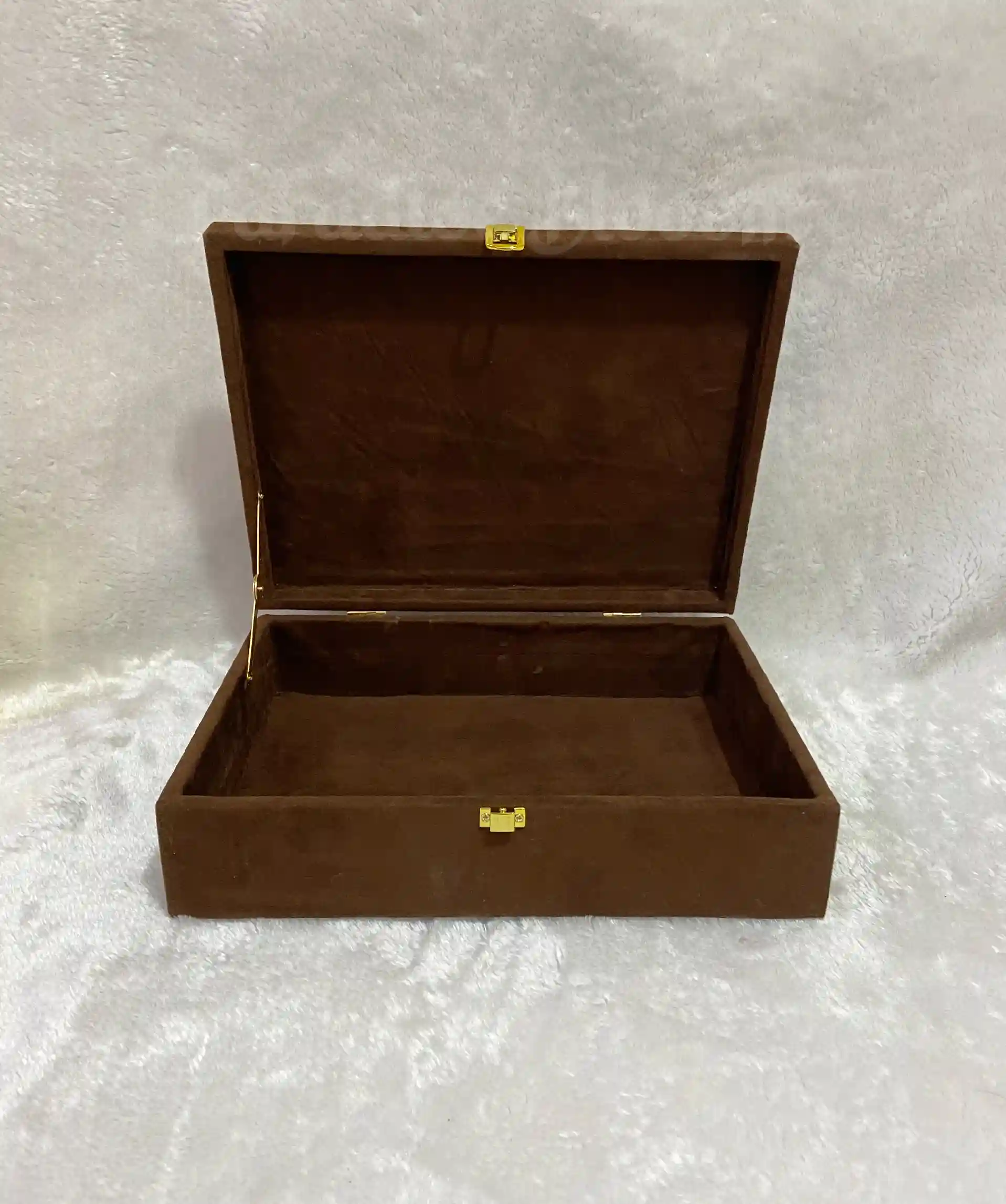 Premium Designer Quran Box With Bismillah in Resin Art - Brown - Image 6