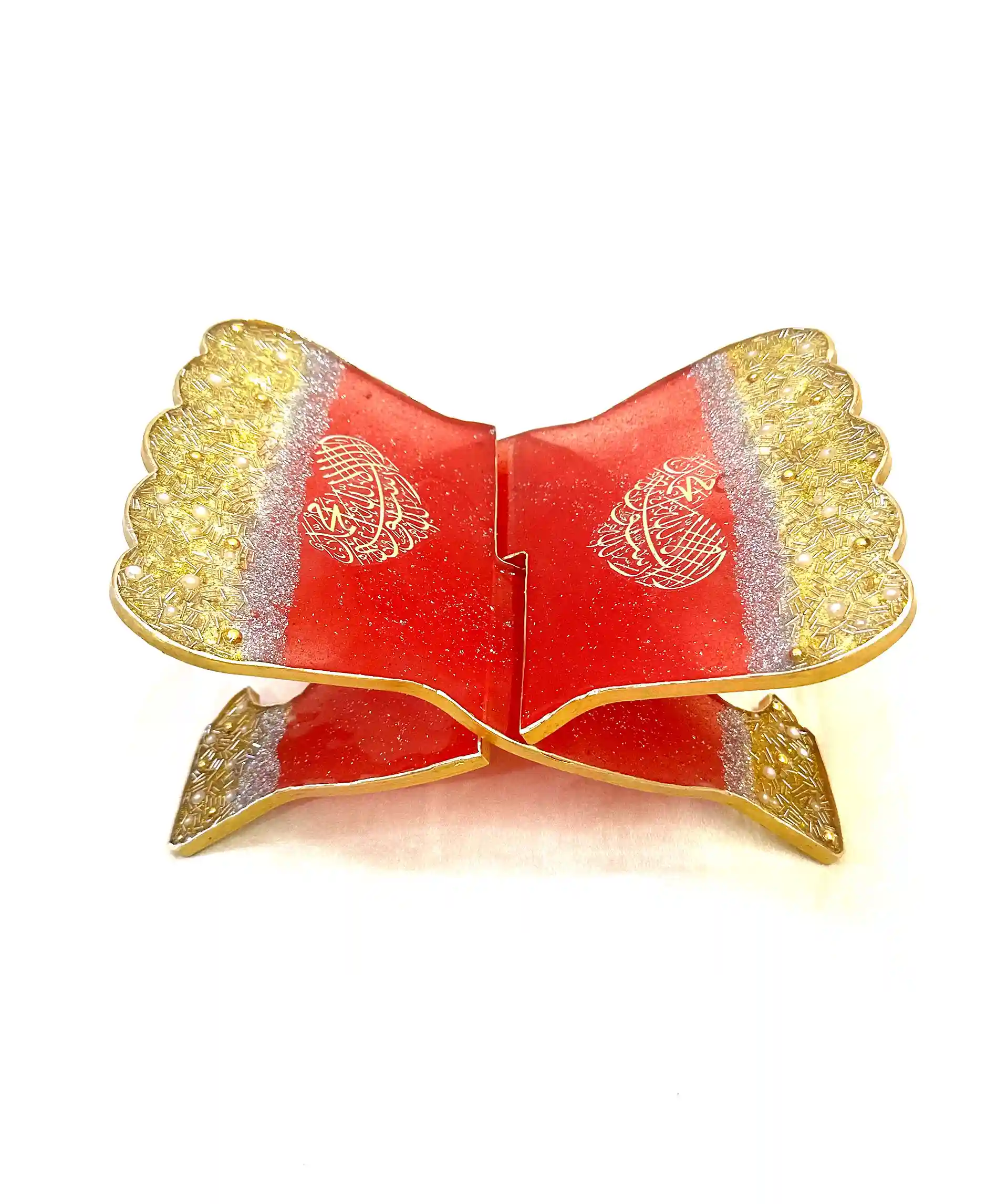 Resin Ring Platter | Elegant Wedding & Engagement Ring Holder - 1