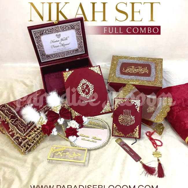 Bridal Nikah Combo Set | Luxury Islamic Wedding Gift