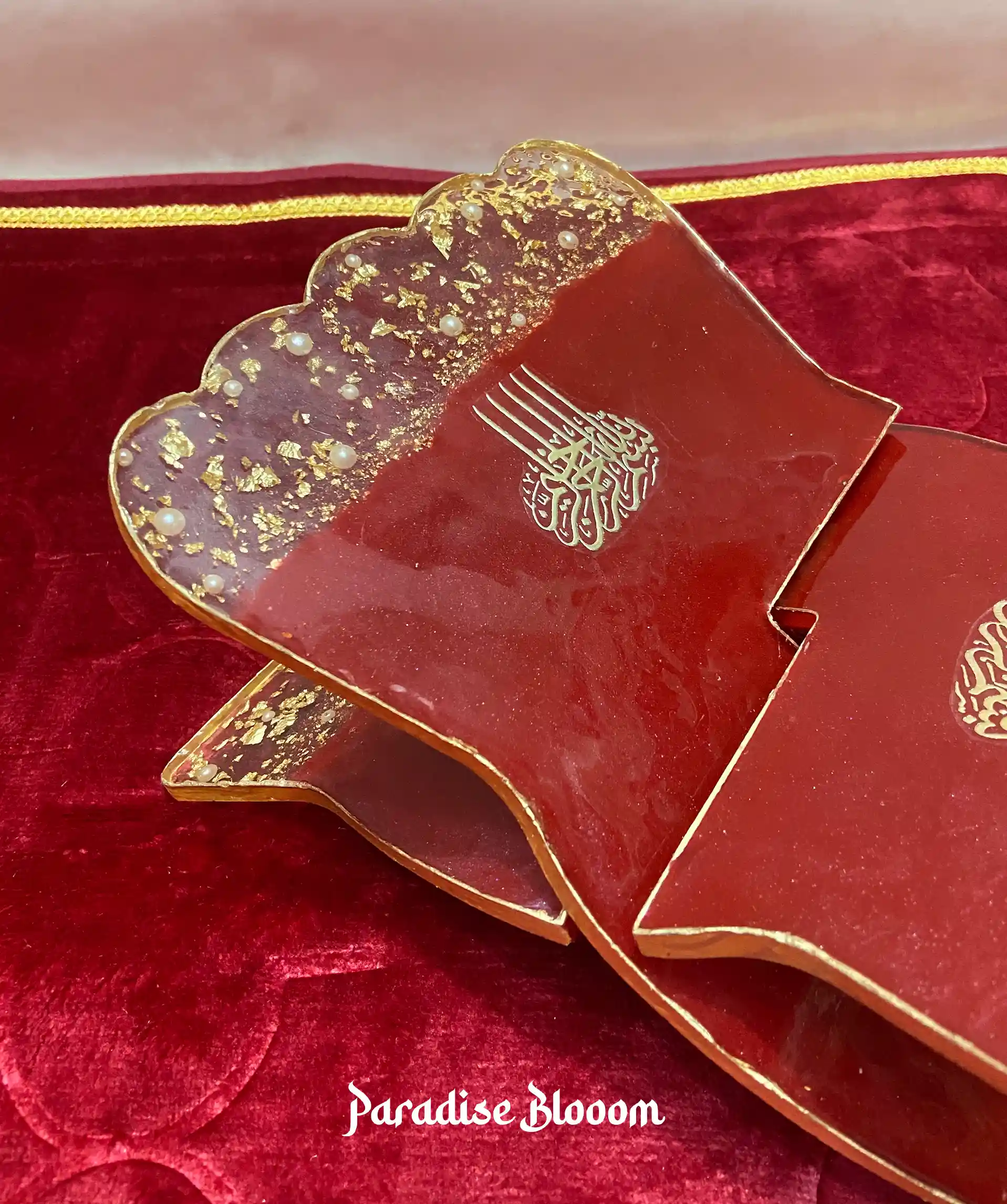 Gul-e-Zar Red Hadiya Set - Image 5