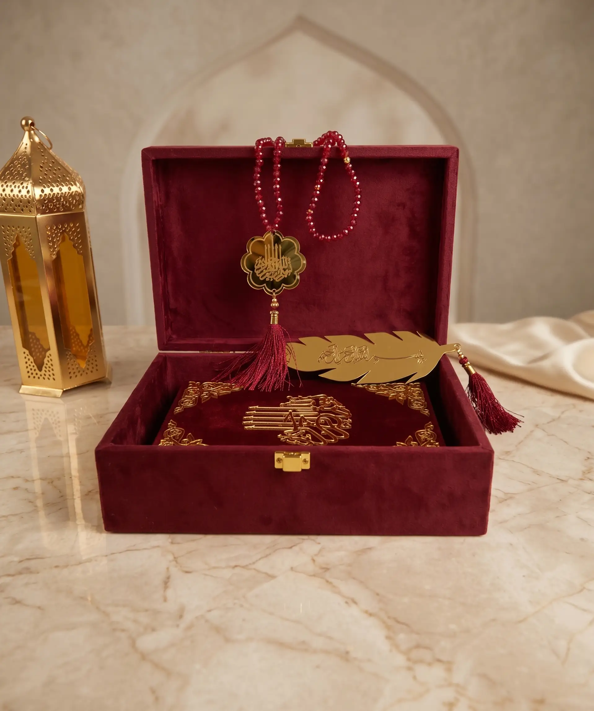 Mini Hadiyah Set – Noor – Maroon - Image 2