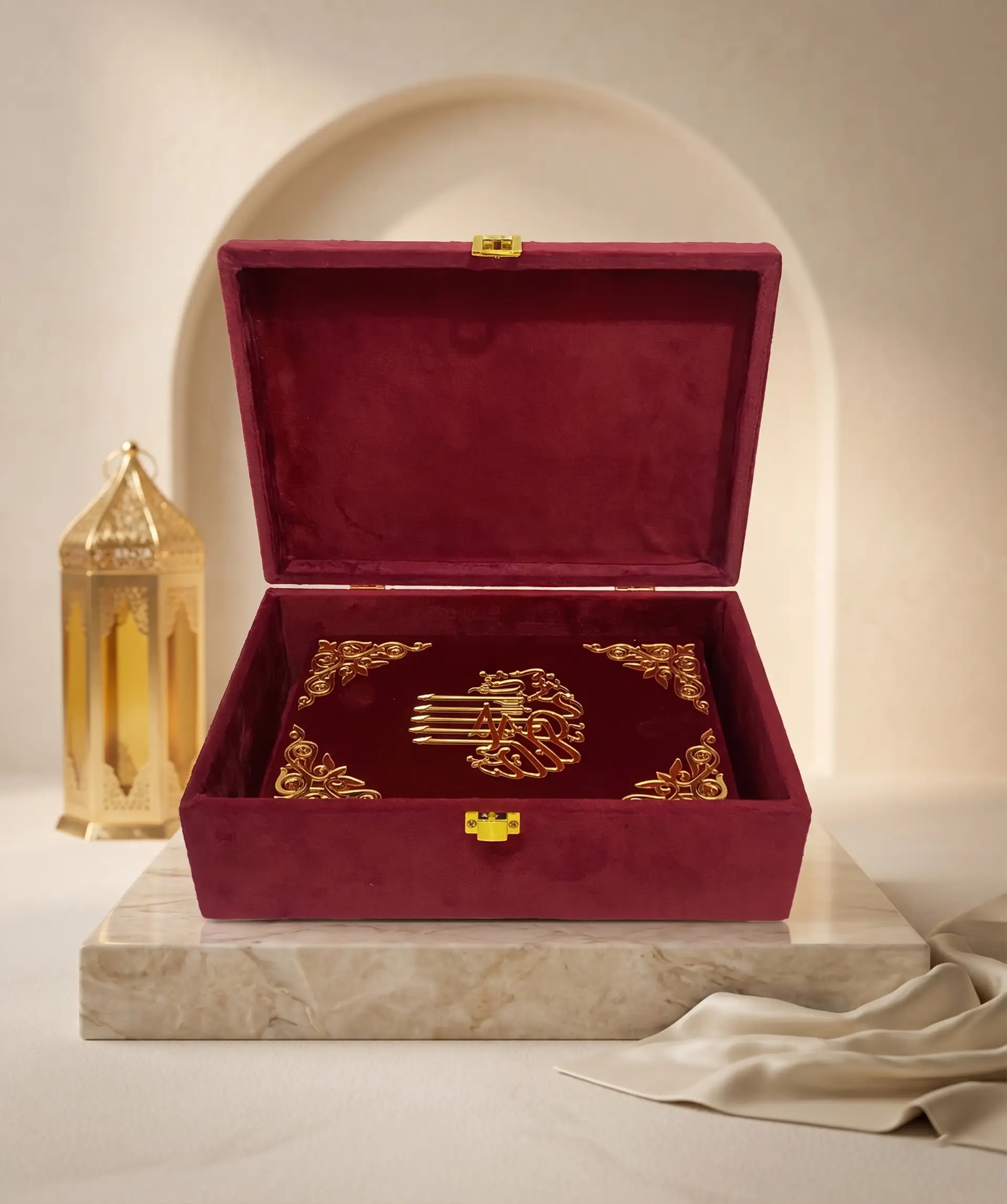 Mini Hadiyah Set – Noor – Maroon - Image 3