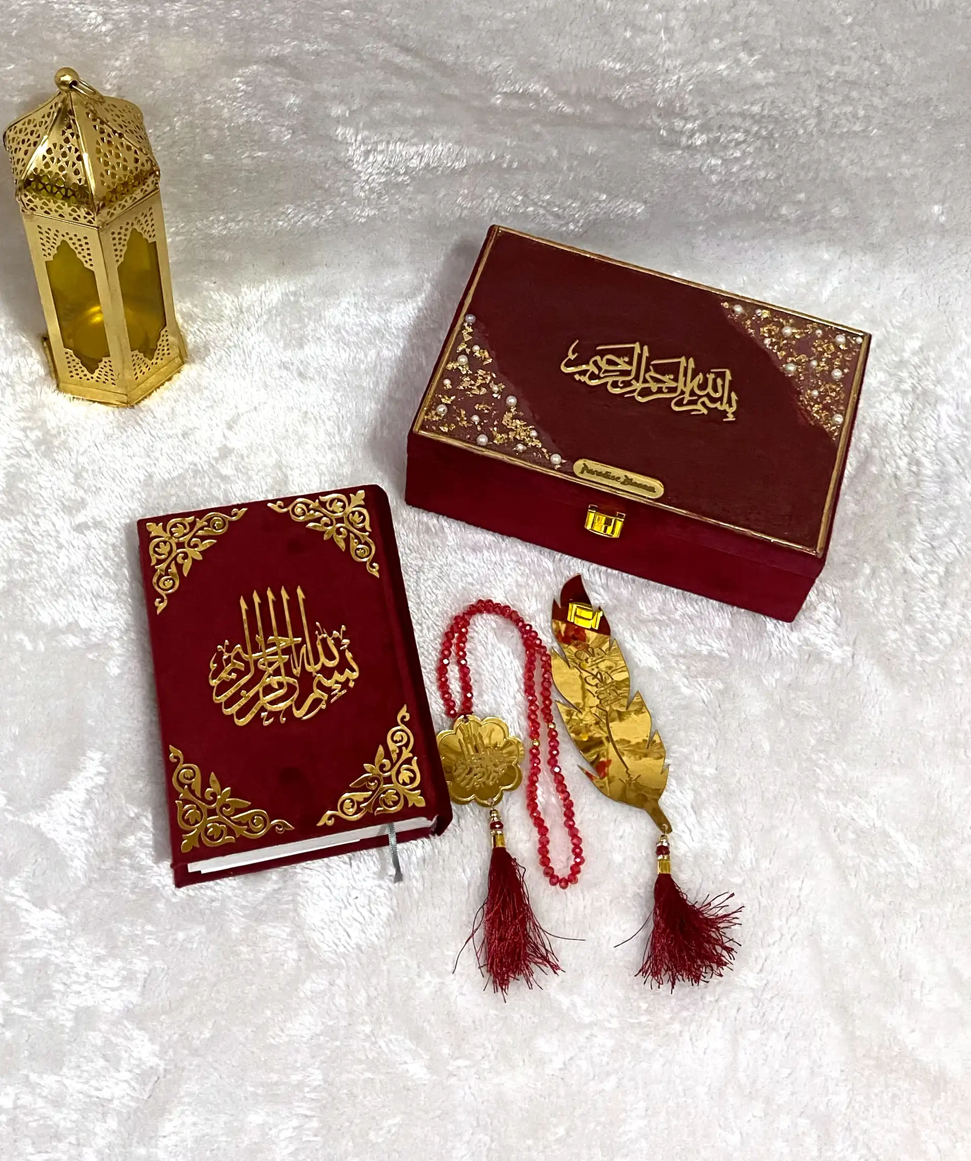 Mini Hadiyah Set – Noor – Maroon - Image 5