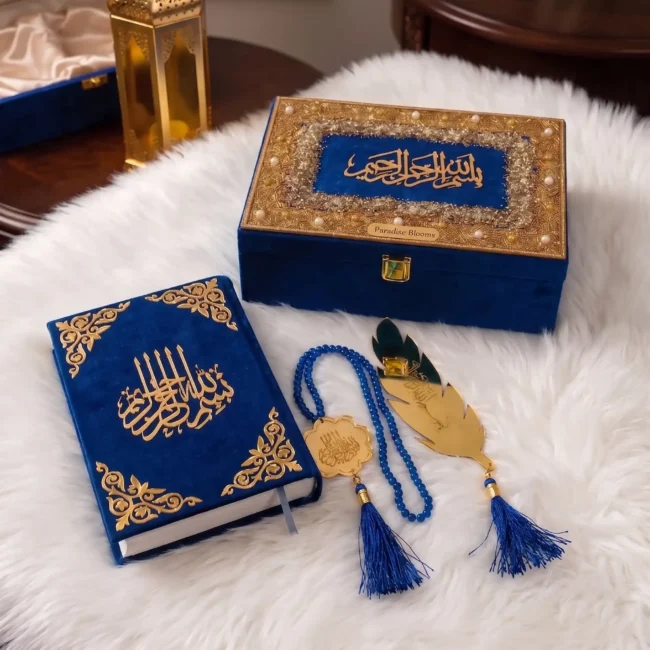 Mini Hadiyah Set – Luxe Gold Blue